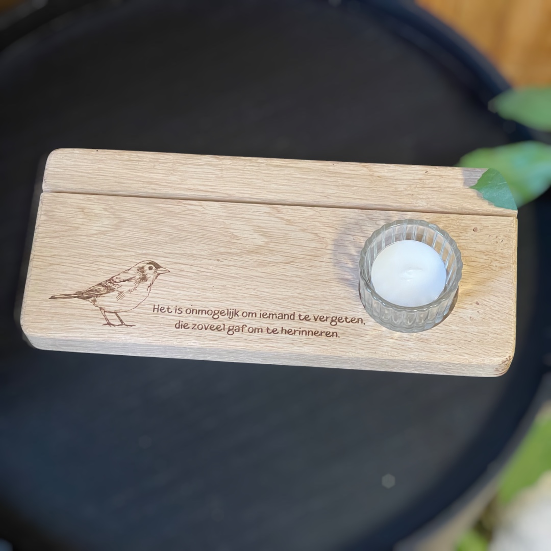 Herinneringsplank | Gepersonaliseerd - Afbeelding 3