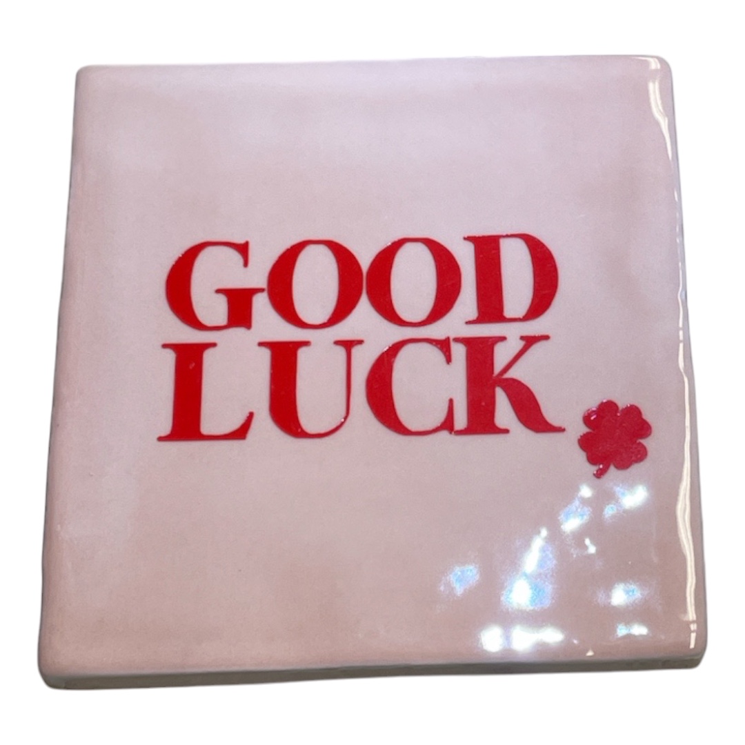 Tegeltje | Zelf samenstellen | Good luck - Afbeelding 13
