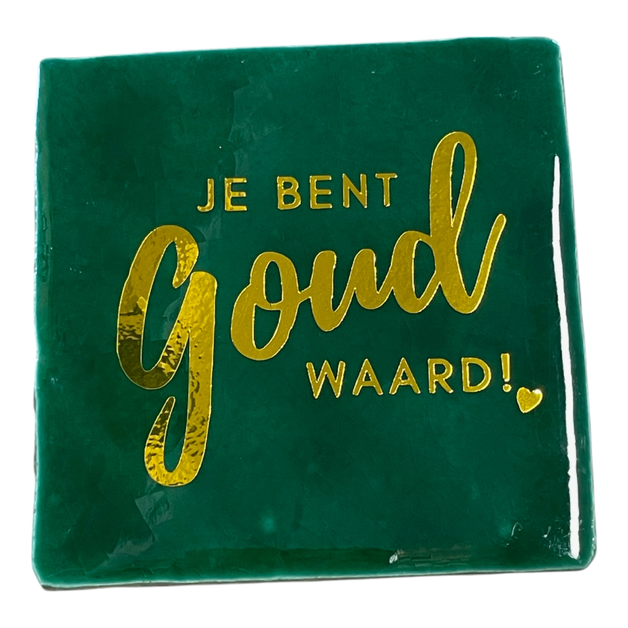 Tegeltje | Zelf samenstellen | Je bent goud waard - Afbeelding 22