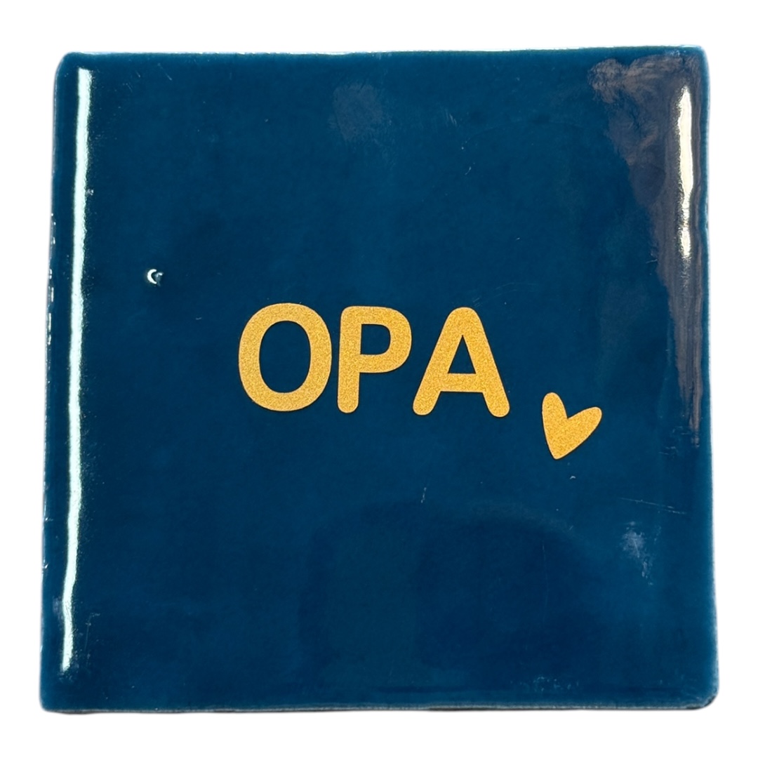 Tegeltje | Zelf samenstellen | Opa met Hartje - Afbeelding 3
