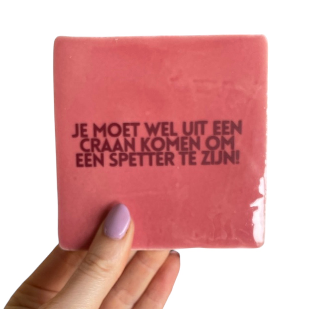 Tegeltje | Personaliseren | Eigen tekst | Ontvangt vooraf ontwerpen ter goedkeuring - Afbeelding 26