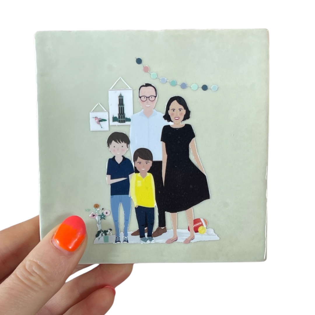 Tegeltje | Personaliseren | Eigen tekst | Ontvangt vooraf ontwerpen ter goedkeuring - Afbeelding 11