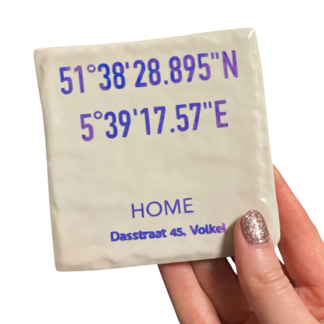 Tegeltje | Personaliseren | Wonen | Coördinaten - Afbeelding 3