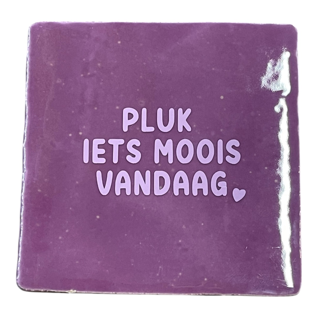 Tegeltje | Zelf samenstellen | Pluk iets moois vandaag - Afbeelding 7