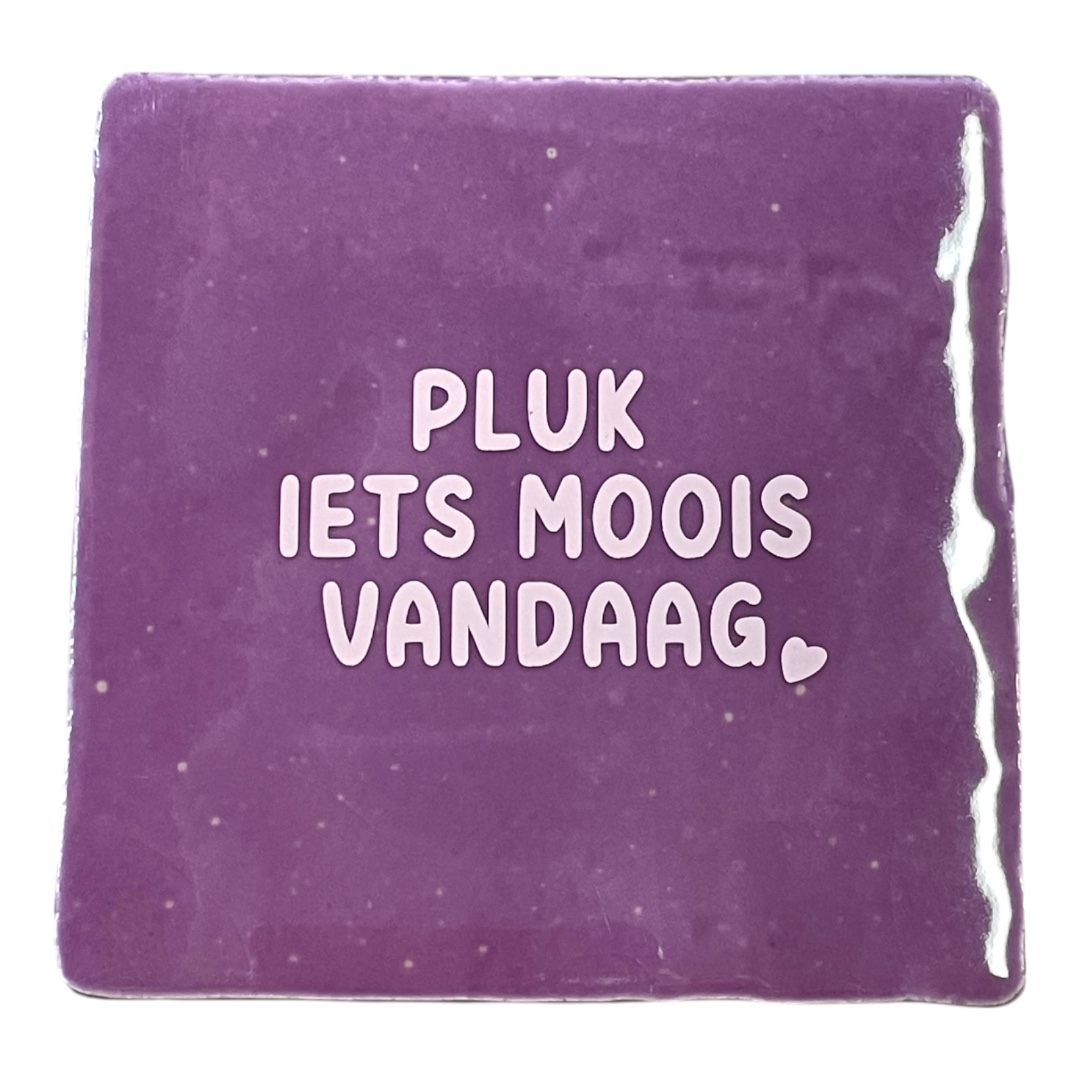 Tegeltje | Zelf samenstellen | Pluk iets moois vandaag - Afbeelding 6