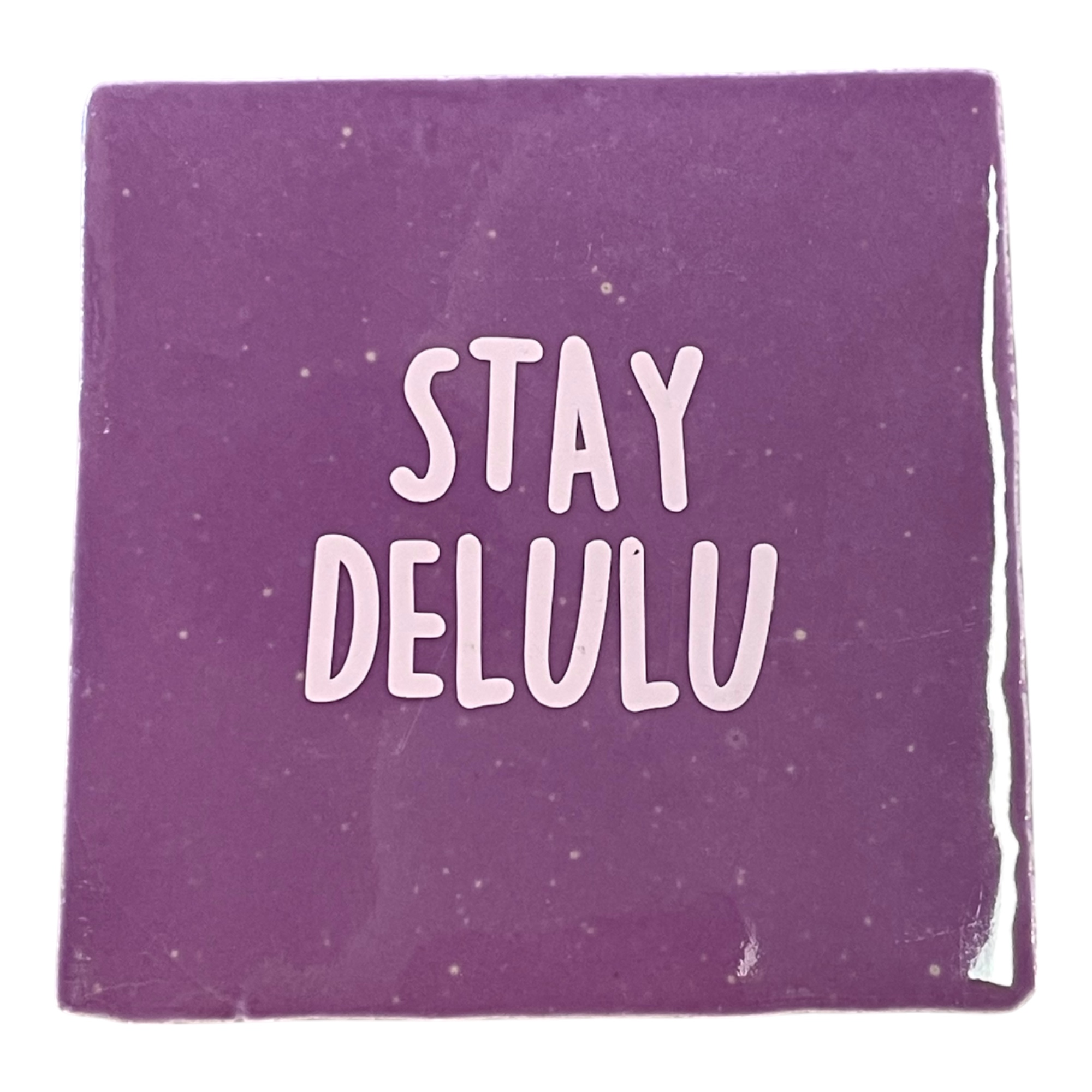 Tegeltje | Zelf samenstellen | Stay delulu - Afbeelding 3