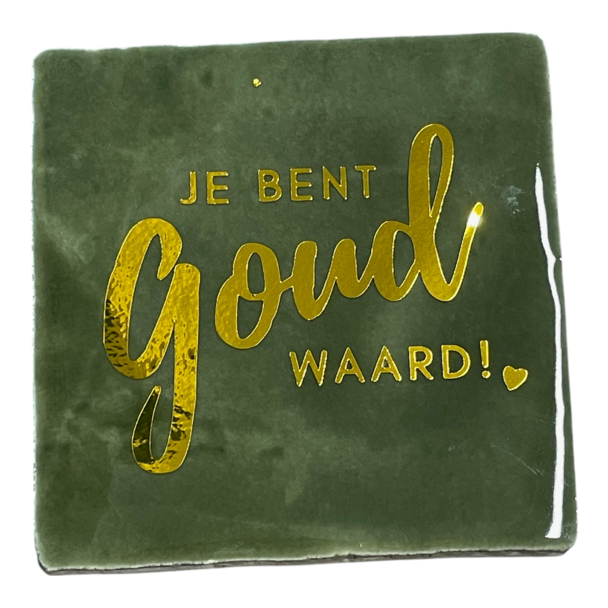 Tegeltje | Zelf samenstellen | Je bent goud waard - Afbeelding 13