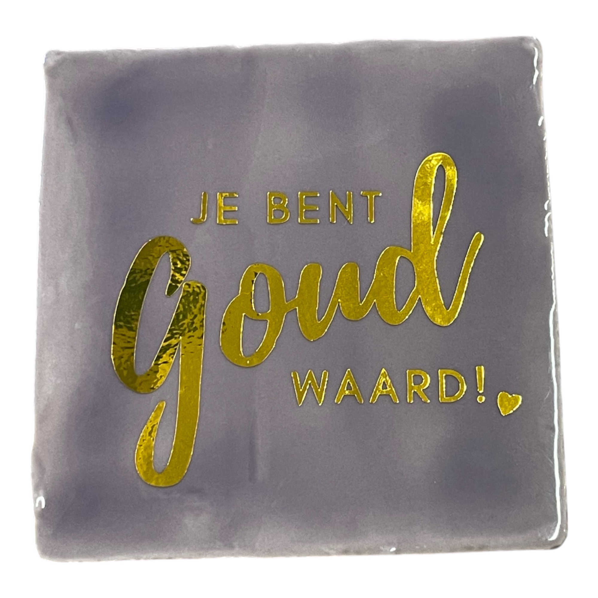 Tegeltje | Zelf samenstellen | Je bent goud waard - Afbeelding 12
