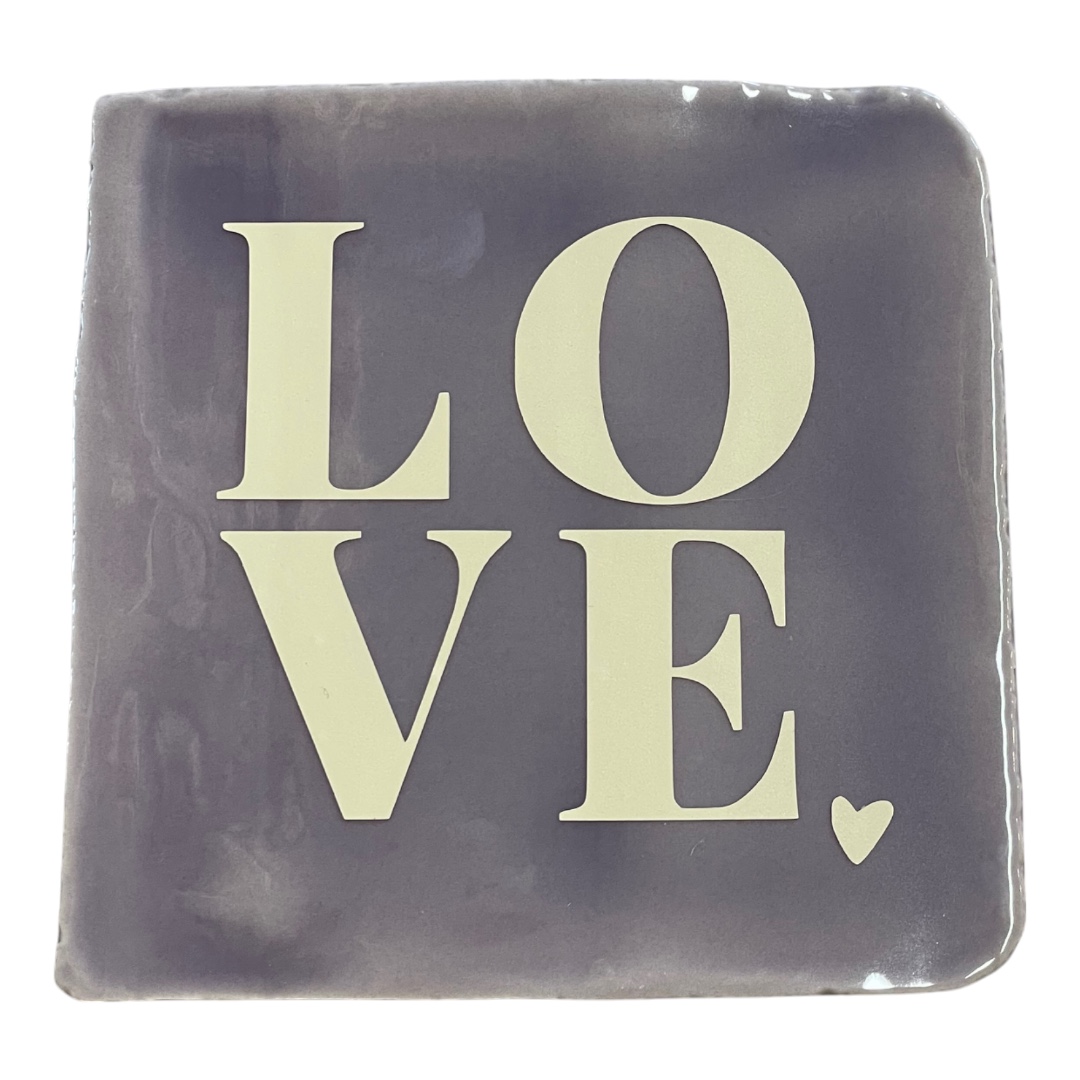 Tegeltje | Zelf samenstellen | Love met hartje - Afbeelding 7