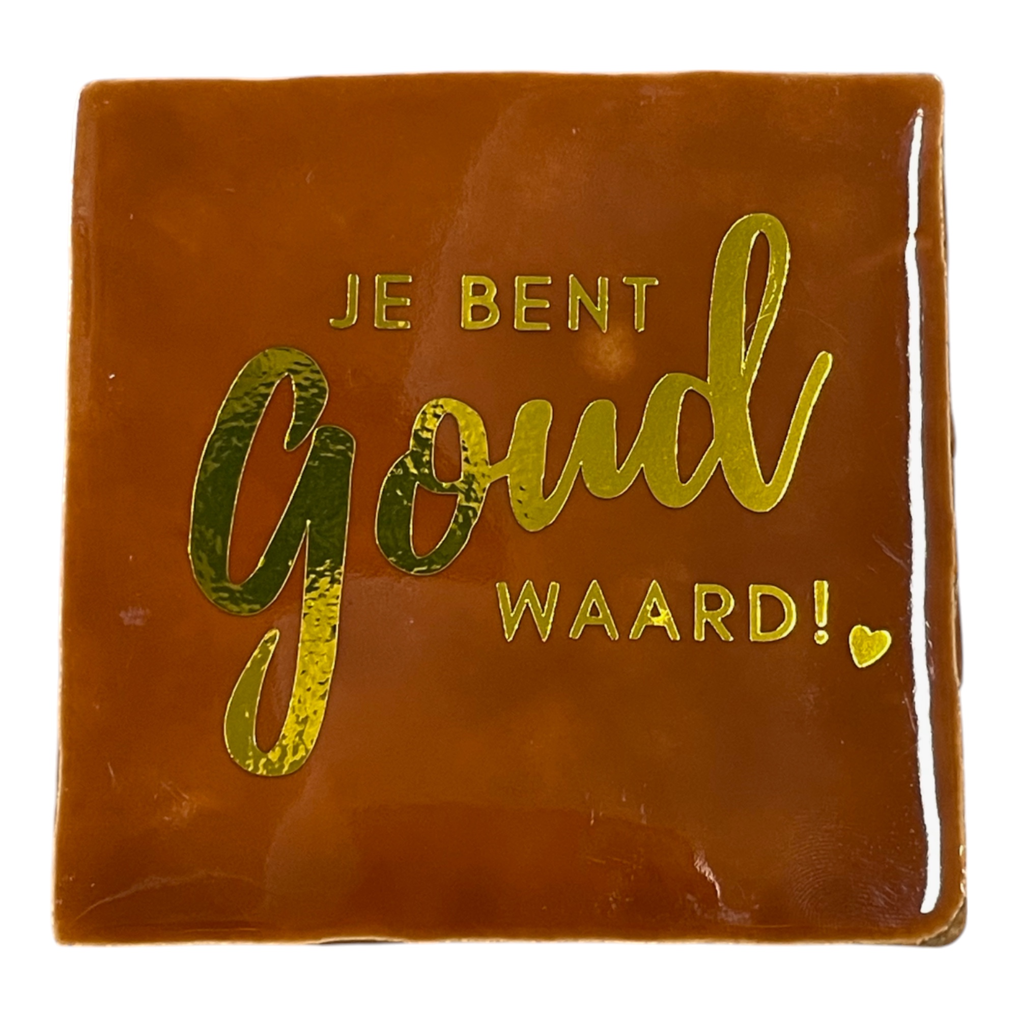 Tegeltje | Zelf samenstellen | Je bent goud waard - Afbeelding 6
