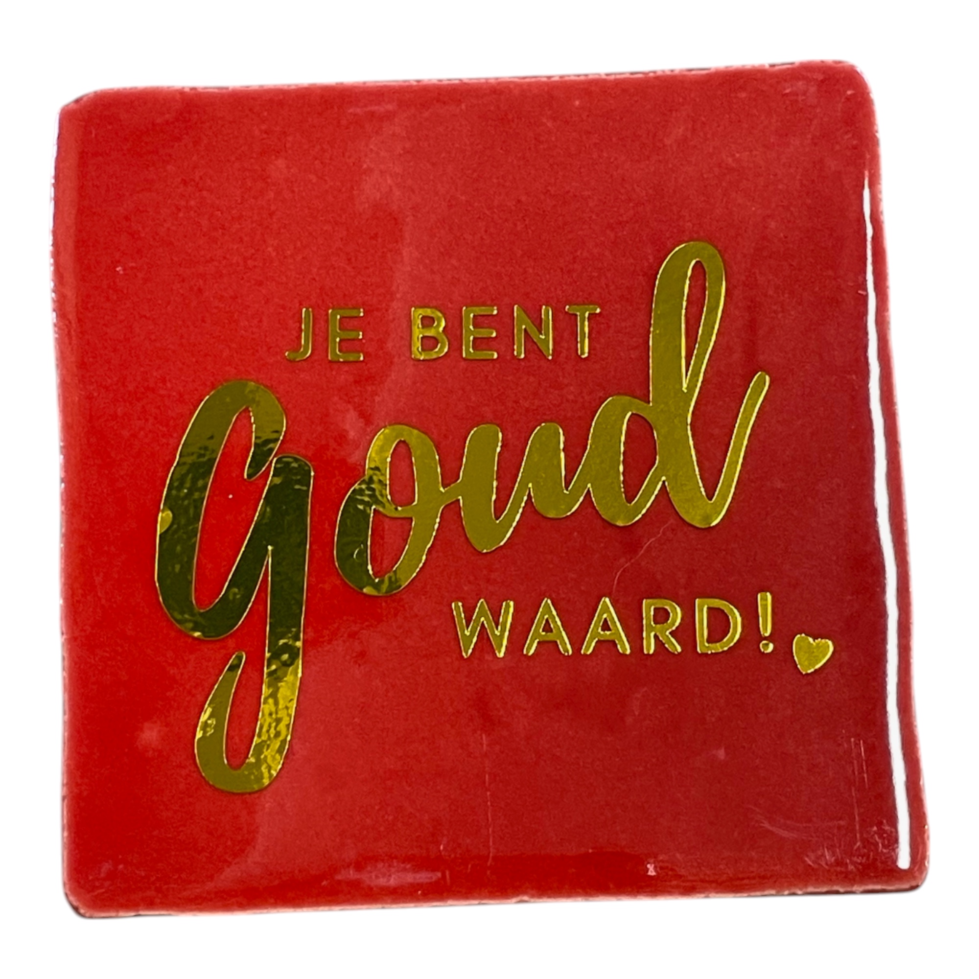 Tegeltje | Zelf samenstellen | Je bent goud waard - Afbeelding 7