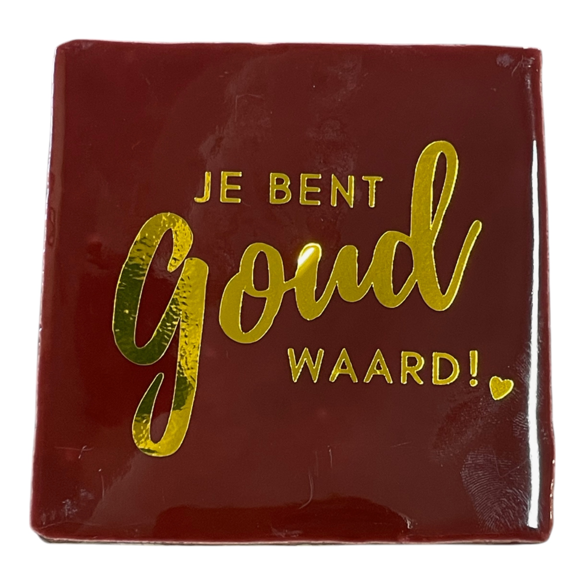 Tegeltje | Zelf samenstellen | Je bent goud waard - Afbeelding 4