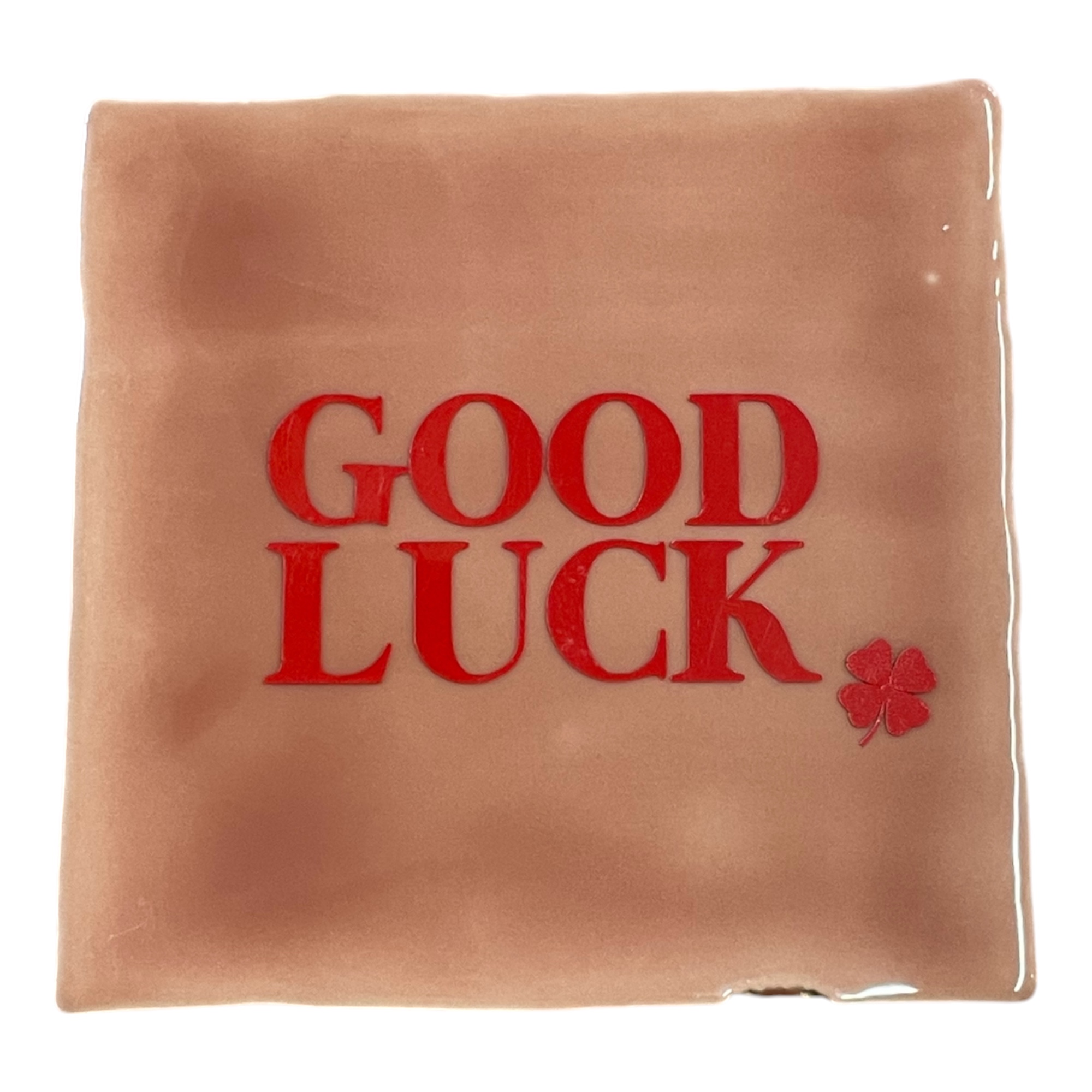 Tegeltje | Zelf samenstellen | Good luck - Afbeelding 3