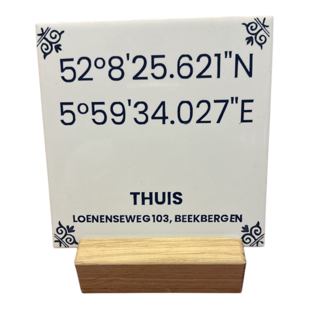 Tegeltje | Personaliseren | Wonen | Coördinaten - Afbeelding 4