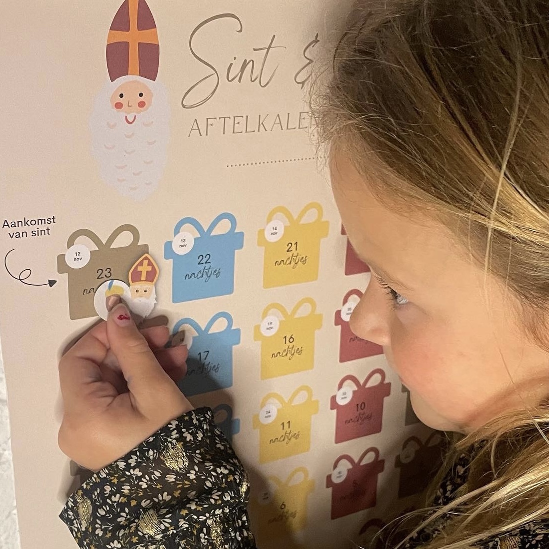 Sinterklaas aftelkalender | Meerdere varianten - Afbeelding 3