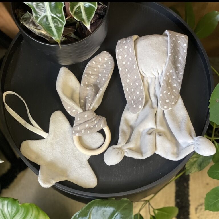 Bijtring, speendoekje en/of tutpoppetje | Personaliseren mogelijk | Met logo of eigen design - Afbeelding 6